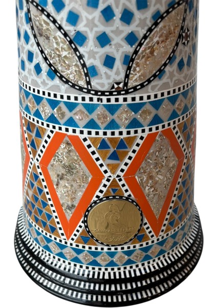 Gawharet El-Fan Sedef Işlemeli Döküm Darbuka JZ05