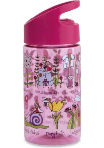 Tutma Saplı Pipetli Matara 400ML // Secret Garden