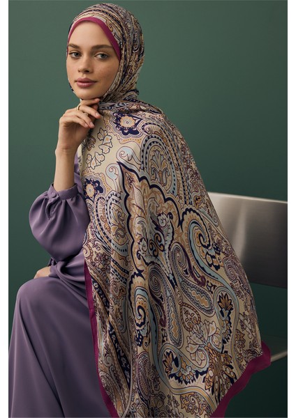 Deluxe Summer Şal Jade Fuşya