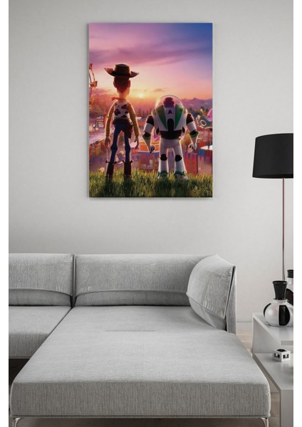 Buzz ve Sheriff Toy Story Kanvas Tablo
