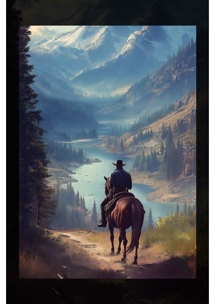 Red Dead Redemption 2 Kanvas Tablo