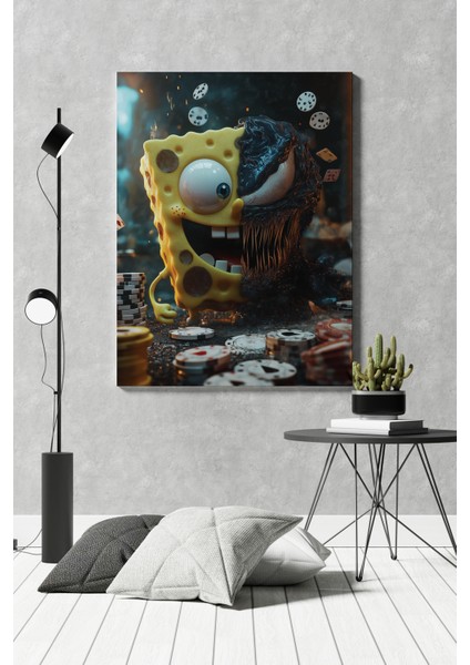 Sunger Bob Venom Kanvas Tablo