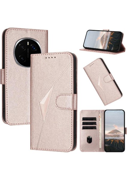 Kickstand Fonksiyonu ile Onur Sihirli 7 Pro Premium Pu Deri Için Flip Case (Yurt Dışından)
