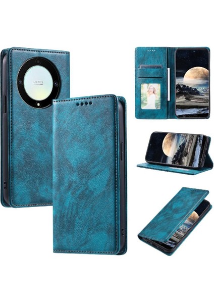 Honor Magic 6 Lite 5g Ince Cüzdan Pu Deri Koruyucu Kart Için Flip Case (Yurt Dışından) modelleri