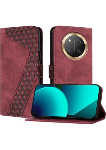 Onur Sihirli 7 Lite Flip Folio Kart Yuvaları Için Telefon Kılıfı Kapak Manyetik (Yurt Dışından)