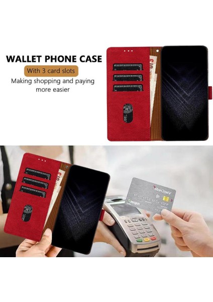 Onur Sihirli 7 Lite Pu Deri Handy Standı Kart Yuvaları Kapak Için Kılıf (Yurt Dışından)
