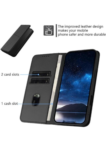 Kart Yuvaları ve Kickstand Mat ile Xiaomi Redmi Not 14 Pro 4g Için Kılıf (Yurt Dışından)