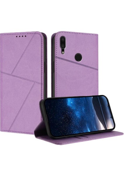 Huawei Y7 2019 Darbeye Dayanıklı Kapak Anti-Parmak Izi Mat Doku Için Kılıf (Yurt Dışından)
