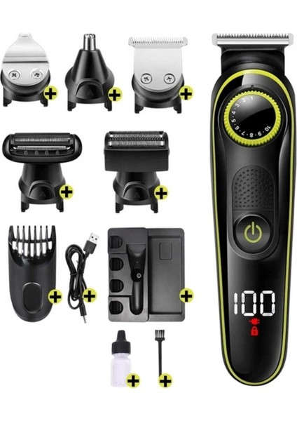 Saç &amp;amp; Sakal Şekillendirici Tıraş Makinesi Erkek Bakım Seti 5 In 1 Ultimate (5047) fırsatları