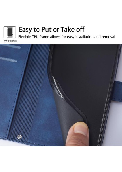 Oppo A5X 5g Flip Folio Kitap Koruyucu Cüzdan Kapak Kredi Kartı Için Kılıf (Yurt Dışından) indirimleri
