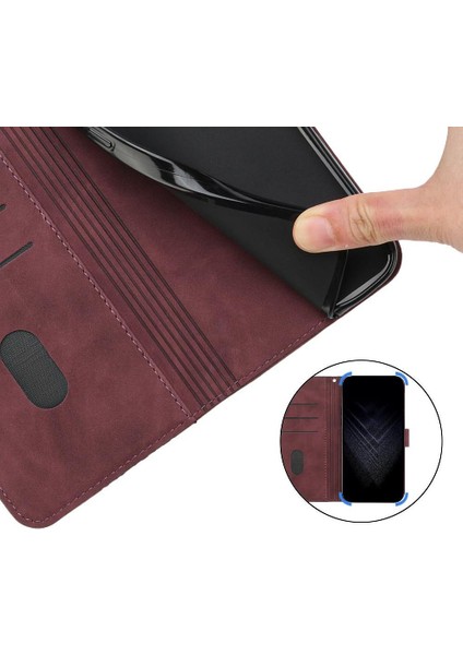 Onur Sihirli 7 Pro Kickstand Manyetik Kart Yuvaları Için Telefon Kılıfı Kapak Çevirin (Yurt Dışından)