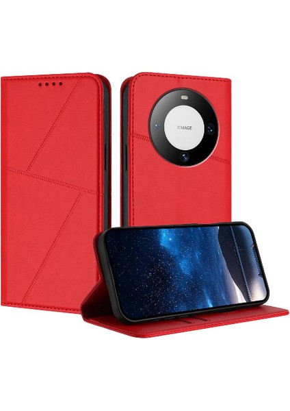 Kart Yuvaları ve Kickstand Darbeye Dayanıklı Kapak ile Huawei Mate 60 Pro Için Kılıf (Yurt Dışından)