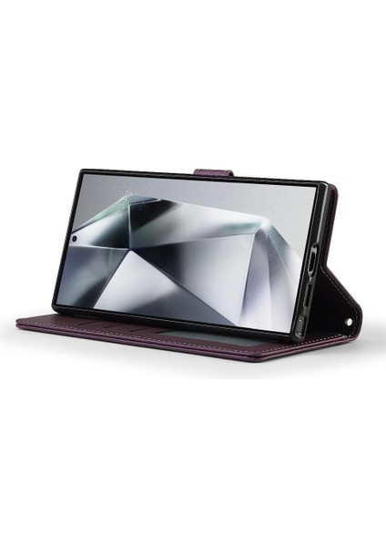 Samsung Galaxy S22 Için Flip Case Ultra Ayrılabilir 2 1 Cüzdan Kılıf Pu (Yurt Dışından)