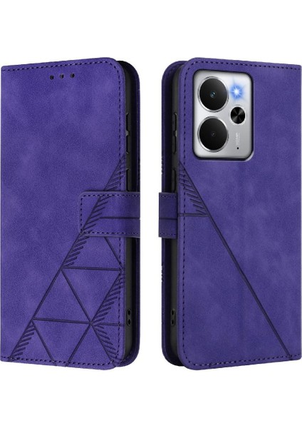 Realme 14 5g Için Pu Deri Kredi Kartı Tutucu Flip Folio Kitap Cüzdan (Yurt Dışından) fırsatları