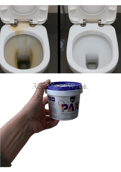 Klozet Temizliği Için Macun, Kireç ve Pas Lekelerine, Banyo Fayansları ve Lavabo Temizliği Için fiyatları