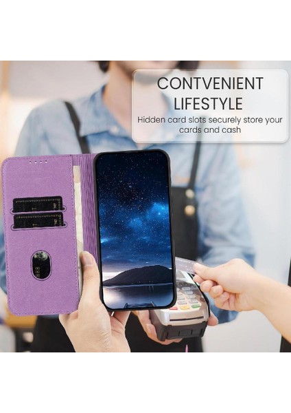 Kart Yuvaları ve Kickstand Mat ile Xiaomi Redmi Not 14 Pro 4g Için Kılıf (Yurt Dışından)