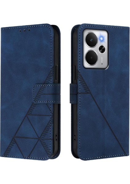 Realme 14 5g Için Pu Deri Kredi Kartı Tutucu Flip Folio Kitap Cüzdan (Yurt Dışından) indirimleri