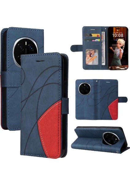 Onur Sihirli 7 Pro 5g Kickstand Koruyucu Dikiş Rengi Için Flip Case (Yurt Dışından)