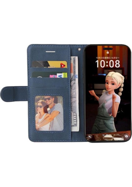 Onur Sihirli 7 Pro 5g Kickstand Koruyucu Dikiş Rengi Için Flip Case (Yurt Dışından)
