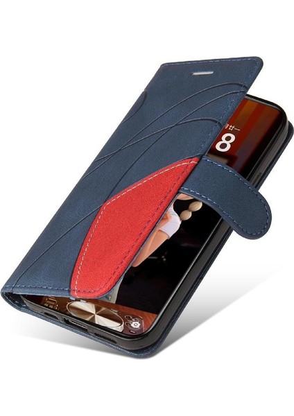 Onur Sihirli 7 Pro 5g Kickstand Koruyucu Dikiş Rengi Için Flip Case (Yurt Dışından)