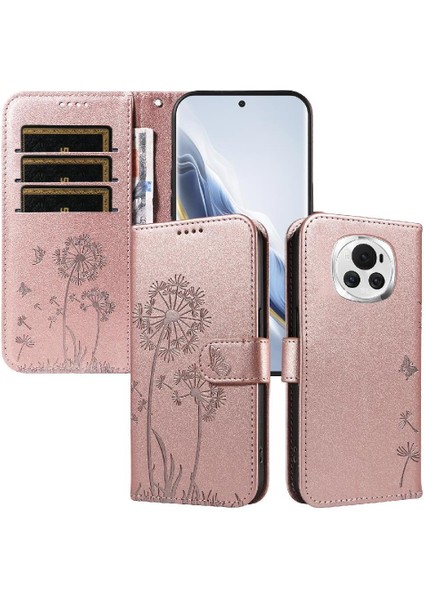 Kart Yuvaları ve Bilek Kayışı ile Honor Magic 6 Flip Case ile Uyumlu (Yurt Dışından) fırsatları