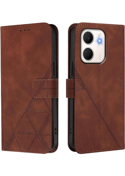 Oppo A5X 5g Flip Folio Kitap Koruyucu Cüzdan Kapak Kredi Kartı Için Kılıf (Yurt Dışından)
