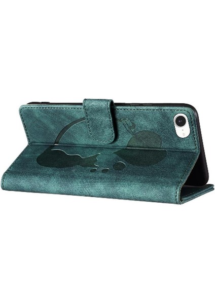 IPhone 16E Kart Cep Kabartmalı Sevimli Kedi Tutucu Kapak Için Flip Case (Yurt Dışından) indirimleri