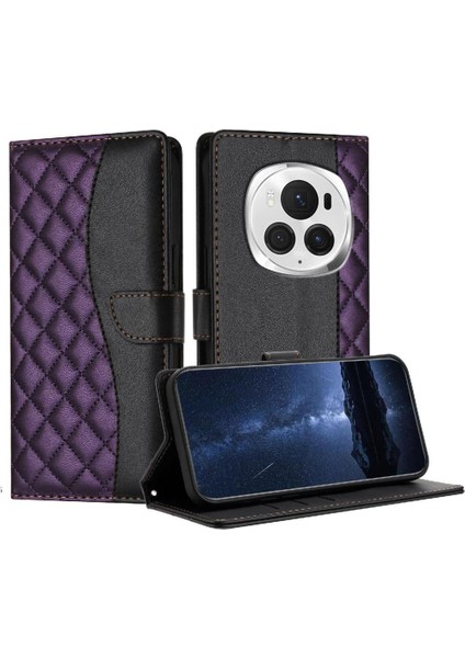 Honor Magic 6 Pro Manyetik Cüzdan Koruma Bilek Kayışı Pu Için Flip Case (Yurt Dışından) indirimleri