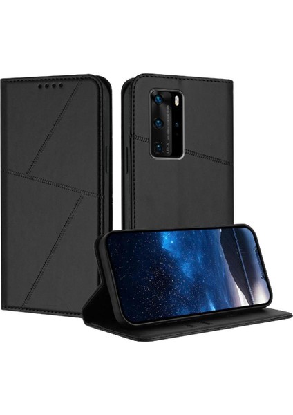 Huawei P40 Pro Anti-Parmak Izi Mat Doku Darbeye Dayanıklı Kapak Için Kılıf (Yurt Dışından)