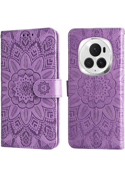 Honor Magic 6 Pro Flip Deri Koruyucu Kapak Kart Yuvaları Için Kılıf (Yurt Dışından) fırsatları