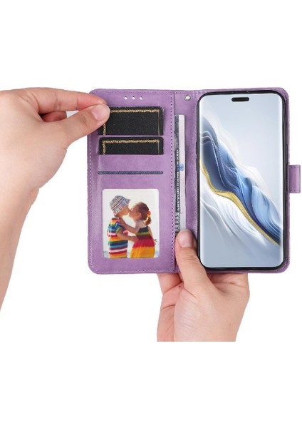 Honor Magic 6 Pro Flip Deri Koruyucu Kapak Kart Yuvaları Için Kılıf (Yurt Dışından) indirimleri