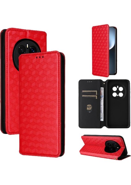 Onur Sihirli 7 Pro 5g Cüzdan Manyetik Kapatma Kart Yuvaları Pu Için Flip Case (Yurt Dışından)