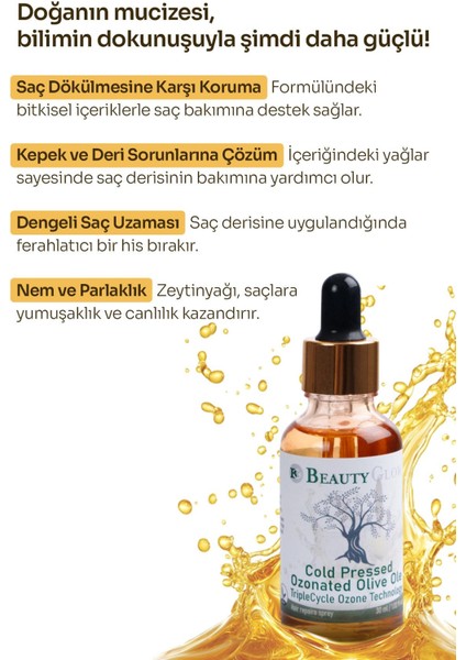 Ozonlu Zeytin Yağı Damlalıklı