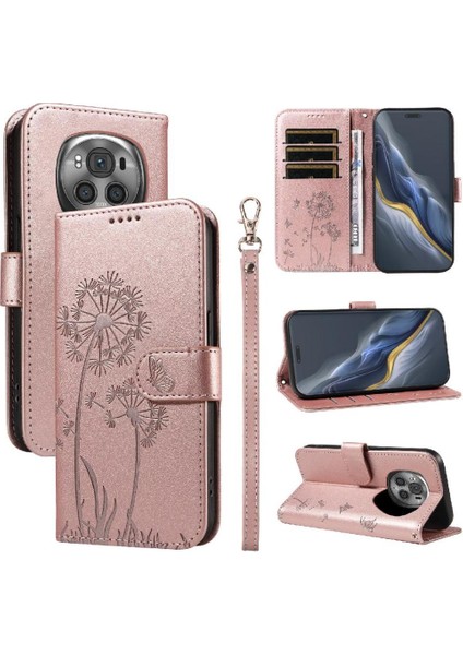 Honor Magic 6 Pro Flip Case Şık ve Koruyucu Baskı ile Uyumlu (Yurt Dışından) fırsatları