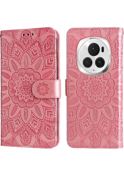 Honor Magic 6 Pro Flip Deri Koruyucu Kapak Kart Yuvaları Için Kılıf (Yurt Dışından) fırsatları