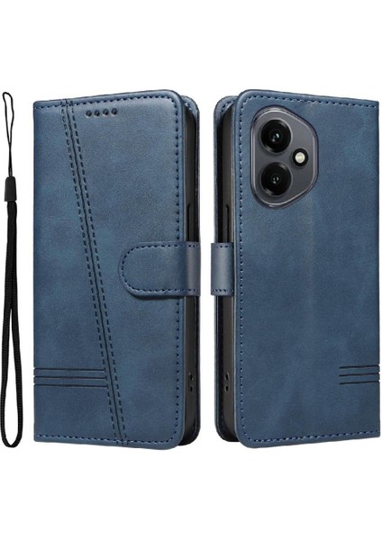 Honor 400 5g Için Kılıf Manyetik Kapatma Kart Yuvaları ve Destek Standı Darbeye Dayanıklı Pu Deri Kılıf (Yurt Dışından)