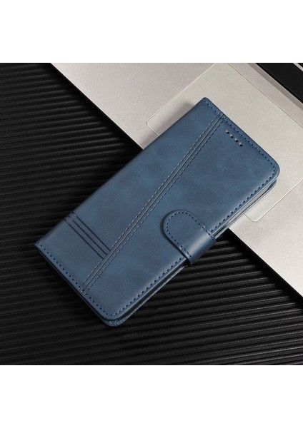 Oneplus 9 Için Kılıf Manyetik Kapatma Kart Yuvaları ve Destek Standı Darbeye Dayanıklı Pu Deri Kılıf (Yurt Dışından)