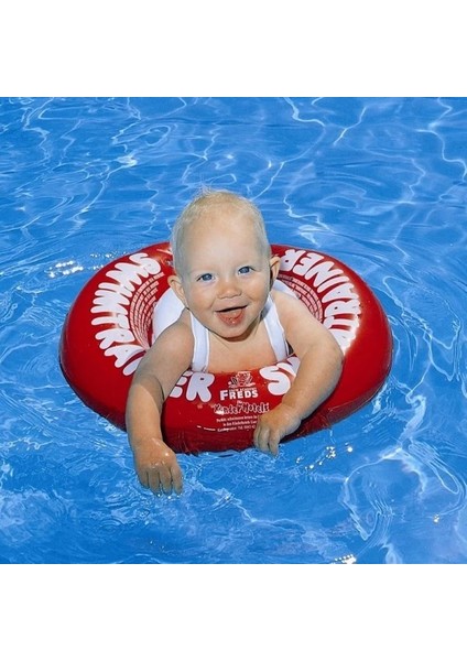 Bfs Mycey Swimtrainer Yüzme Simidi (3-4 Yaş) Red