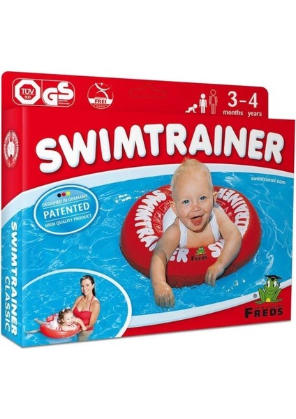 Bfs Mycey Swimtrainer Yüzme Simidi (3-4 Yaş) Red