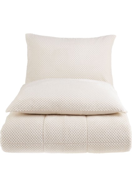 Luis Comfort Set Çift Kişilik (195X215 Cm) Krem