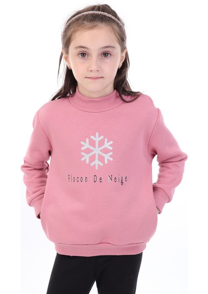 Kız Bebek Baskılı Sweatshirt