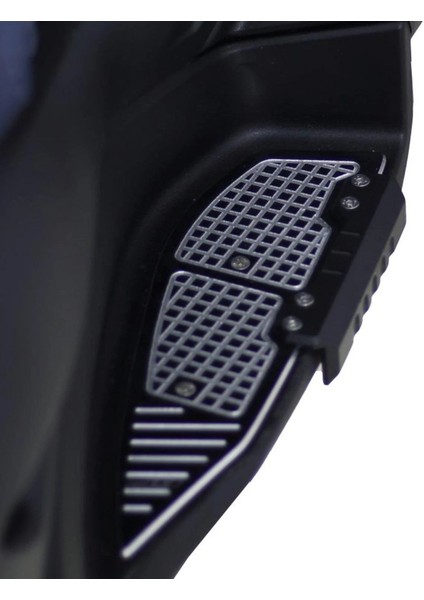 Yamaha Xmax 250 Tech Iron Max 2018-2024 Uyumlu Basamak Alüminyum Gri