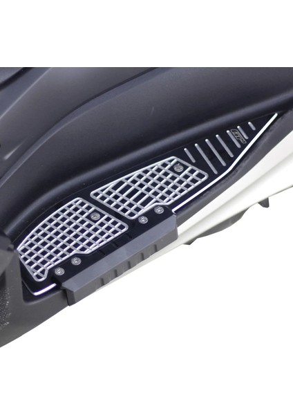 Yamaha Xmax 250 Tech Iron Max 2018-2024 Uyumlu Basamak Alüminyum Gri