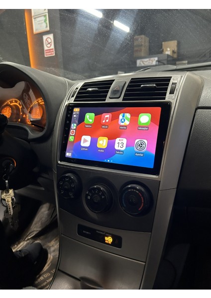 Toyota Corolla Uyumlu 4 GB Ram 64 GB Dahili Hafıza 9 Inç Multimedya Kablosuz Carplay Geri Görüş Kameralı modelleri