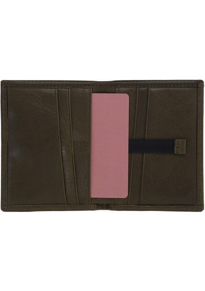 Hakiki Deri Dikey Erkek Cüzdan – Kredi Kartlık, Kağıt Para Bölmeli Cüzdan 216 - Haki modelleri