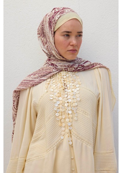 Deluxe Summer Şal Noa Butter Yellow