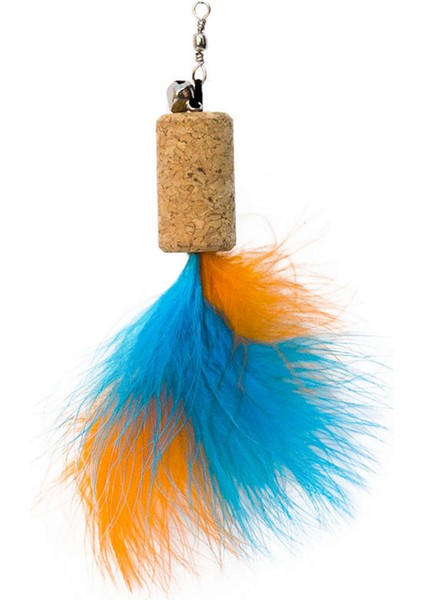 Tüylü Çıng. Kedi Oyn. MAVI4X2,2 cm 11