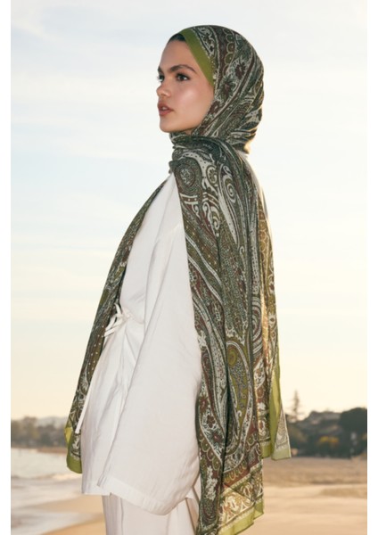 Deluxe Summer Şal Noa Olive