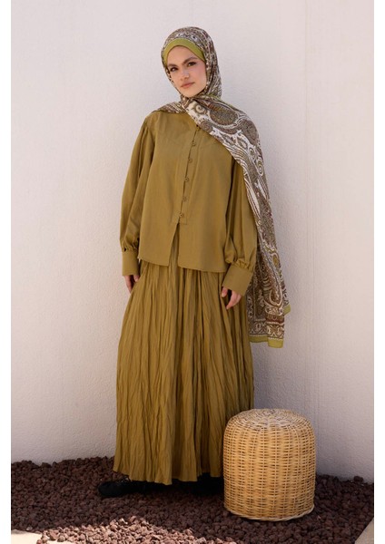 Deluxe Summer Şal Noa Olive indirimleri