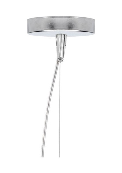 Sarkıt Rifly Lambalar, Kartell Rifly Kolye 30 cm Şeffaf Gün Işığı LED 09340/B4 Kartell By Laufen Made In Itayl